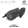 HALO - FUSIL D'ASSAUT MA5C BLASTER TOUT AUTOMATIQUE LIMITED EDITION AVEC COMPTEUR A LED (AIRSOFT AEG - SNOW WOLF)