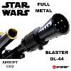 STAR WARS - HAN SOLO BLASTER LOURD DL-44 TOUT METAL LIMITED EDITION (VERSION AIRSOFT CO2 - AW CUSTOM)
