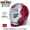 IRON MAN 2 - CASQUE INTEGRAL MARK V OUVERTURE MOTORISEE, SON & LEDS, AVEC COMMANDE VOCALE "JARVIS" + COMMANDE DIGITALE + TELECOMMANDE (REPRODUCTION AUTOKING)