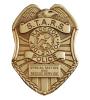 RESIDENT EVIL - S.T.A.R.S. BADGE OFFICIEL AVEC CHAINE & SUPPORT CUIR - SAN DIEGO COMIC CON EXCLUSIVE LIMITED EDITION