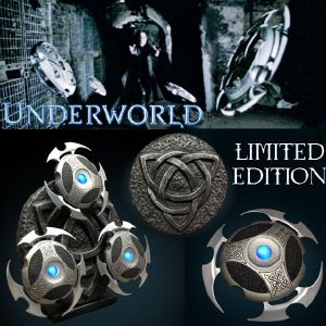 UNDERWORLD - SELENE'S THROWING STARS OFFICIELS (SHURIKENS PROP REPLICA) 