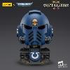 WARHAMMER 40,000: SPACE MARINE 2 - CASQUE ULTRAMARINES CAPTAIN MKX OFFICIEL ECHELLE 1/1 LIMITED EDITION AVEC ECLAIRAGE LEDS & SUPPORT DELUXE (SOUS LICENCE WARHAMMER 40,000™ - JOYTOY™)