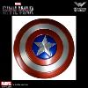 CAPTAIN AMERICA : CIVIL WAR - BOUCLIER OFFICIEL TOUT METAL + SUPPORT BOIS (MARVEL -WINDLASS STUDIOS)