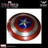 CAPTAIN AMERICA : CIVIL WAR - BOUCLIER OFFICIEL TOUT METAL + SUPPORT BOIS (MARVEL -WINDLASS STUDIOS)