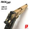 FACE/OFF (VOLTE FACE) - PISTOLET COLT 1911 RAVEN CUSTOM TOUT METAL GOLD 18K LIMITED EDITION (NUPROL AIRSOFT)