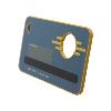 FALLOUT - REPLIQUE VAULT SECURITY KEYCARD TOUT METAL OFFICIELLE LIMITED EDITION (FANATTIK - FALLOUT™)