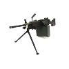 G.I. JOE : RETALIATION - MITRAILLEUSE M249 MKII HAUT DE GAMME EN METAL TOUT AUTOMATIQUE (A&K AIRSOFT - VERSION MODIFIEE 1,5 JOULES)