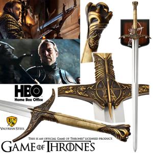 GAME OF THRONES - EPEE HEARTSBANE OFFICIELLE LIMITED EDITION (LORD RANDYLL TARLY - SAMWELL -  JORAH MORMONT)
