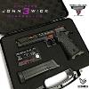 JOHN WICK 3 : PARABELLUM - PISTOLET EMG 2011 TARAN TACTICAL INNOVATIONS LICENCE OFFICIEL LIMITED EDITION + MALLETTE (AVEC CERTIFICAT & GRAVURES D'AUTHENTICITÉ)