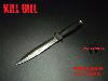 KILL BILL - COUTEAU THE BRIDE (LA MARIEE) REPRODUCTION AUTHENTIQUE FORGE MAIN EN FRANCE (PRACTICAL - ARTISAN FORGERON - NO LIMITS)