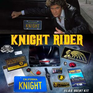 KNIGHT RIDER (K2000 - SERIE) - COFFRET OFFICIEL F.L.A.G. AGENT KIT (DOCTOR COLLECTOR)
