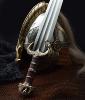 LOTR (LE SEIGNEUR DES ANNEAUX) - GUTHWINE, EPEE EOMER OFFICIELLE AVEC SUPPORT BOIS (UNITED CUTLERY BRANDS)