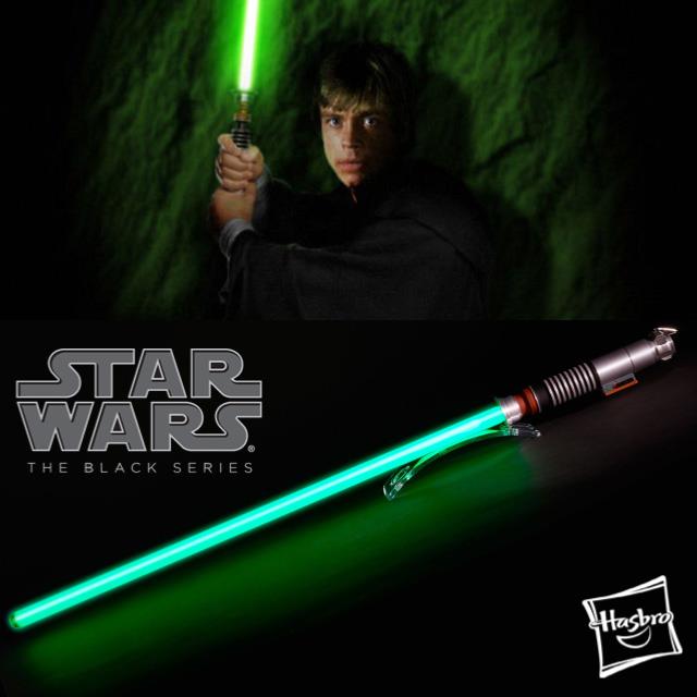 Sabre Laser Star Wars Luke Skywalker STAR WARS - SABRE LASER ROTJ LUKE SKYWALKER FX (HASBRO - THE BLACK SERIES)