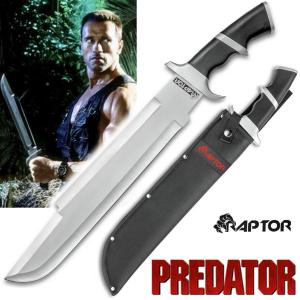 PREDATOR - REPLIQUE MACHETTE MAJOR "DUTCH" SCHAEFER (REPRODUCTION RAPTOR CUTLERY)
