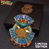 RETOUR VERS LE FUTUR 2 - BADGE INSIGNE DE POLICE HILL VALLEY OFFICIEL LIMITED EDITION (LICENCE UNIVERSAL PICTURES)