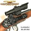 STAR WARS - REPLIQUE BLASTER MOUSQUET TATOOINE TOUT METAL ET BOIS VERITABLE (REPRODUCTION VERSION DENIX)