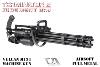 TERMINATOR 2 - MITRAILLEUSE AUTOMATIQUE VULCAN M134-A2 OFFICIELLE TOUT METAL (LONG MACHINE GUN - AIRSOFT - CLASSIC ARMY)