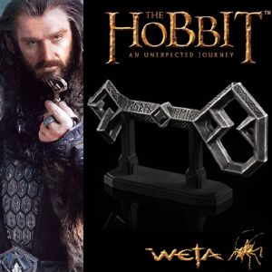 THE HOBBIT - CLE DE THORIN OFFICIELLE TOUT METAL (WETA COLLECTIBLES)