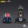 WARHAMMER 40,000: SPACE MARINE 2 - CASQUE ULTRAMARINES LIEUTENANT TITUS OFFICIEL ECHELLE 1/1 LIMITED EDITION AVEC ECLAIRAGE LEDS & SUPPORT DELUXE (SOUS LICENCE WARHAMMER 40,000™ - JOYTOY™)
