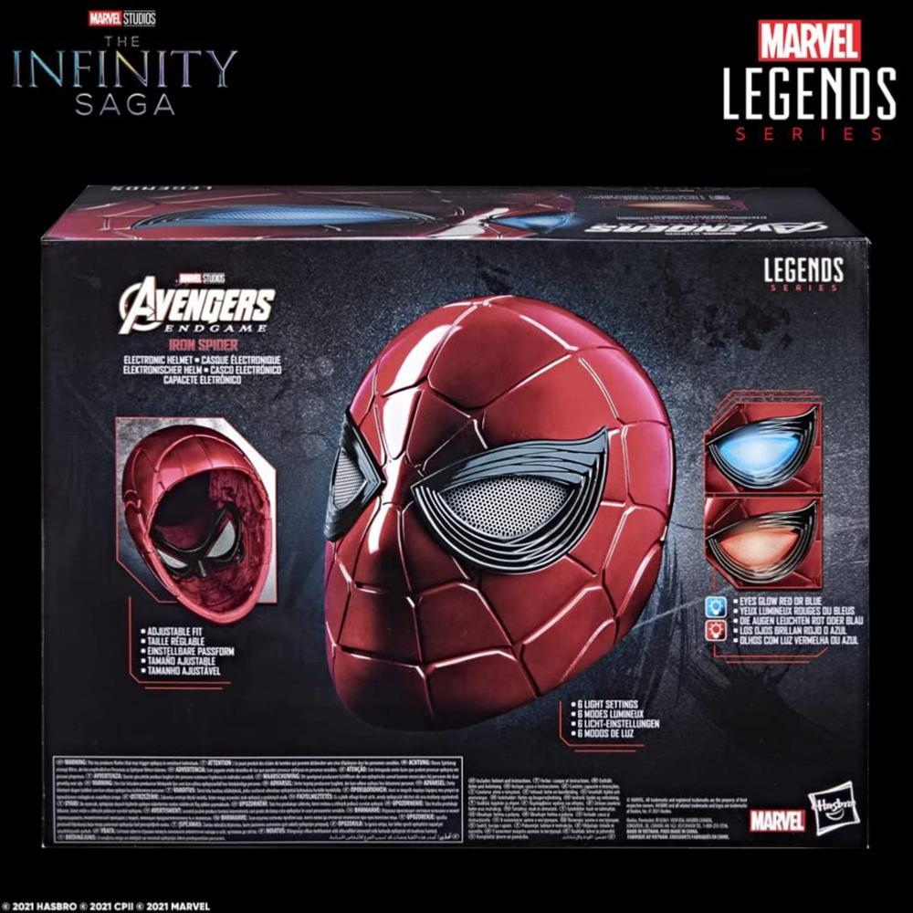 Casque électronique Iron Spider - Marvel Legends Series Spider-Man - La  Grande Récré