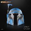  STAR WARS (SERIE) : THE MANDALORIAN - CASQUE AXE WOVES OFFICIEL AVEC FONCTION ELECTRONIQUE (HASBRO - THE BLACK SERIES)