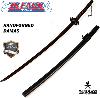 BLEACH (MANGA) - REPLIQUE SABRE KATANA LAME "DAMAS NOIR & ROUGE" FORGE MAIN LIMITED EDITION (REPRODUCTION ART REPLICAS / WINDLASS STEELCRAFTS)