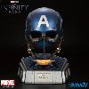 CAPTAIN AMERICA -  CASQUE INTEGRAL OFFICIEL + SUPPORT ENCEINTE BLUETOOTH (MARVEL ™ - KILLERBODY)