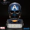 CAPTAIN AMERICA -  CASQUE INTEGRAL OFFICIEL + SUPPORT ENCEINTE BLUETOOTH (MARVEL ™ - KILLERBODY)