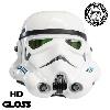 STAR WARS - STORMTROOPER CASQUE OFFICIEL HD GLOSS + SUPPORT DELUXE (ORIGINAL-STORMTROOPER NUMEROTE)