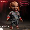 CHUCKY  (BRIDE OF) - AUTHENTIC MOVIE PROP REPLICA TAILLE 1/1 OFFICIELLE (PUPPET - DESIGNER SERIES SCARRED - MEZCO)