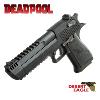 DEADPOOL - PISTOLET OFFICIEL AVEC RETOUR DE CULASSE (LICENCE DESERT EAGLE)