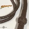 INDIANA JONES - VÉRITABLE FOUET EN CUIR TRESSÉ PROP REPLICA (WESTERN STAR USA - 6 FEET)