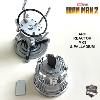 IRON MAN 2 - REPLIQUE ARC REACTOR MK3 & PALLADIUM ECHELLE 1/1 AVEC ECLAIRAGE LED + OUVERTURE INTERACTIVE + SUPPORT (REPRODUCTION ART REPLICAS)