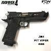 JOHN WICK 4 - PISTOLET PIT VIPER GBB TARAN TACTICAL INNOVATIONS OFFICIEL TOUT METAL AVEC MALLETTE (VERSION TAIWAN FCW AIRSOFT)