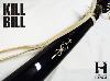 KILL BILL - THE BRIDE (LA MARIEE) KATANA : PACK OFFICIEL HATTORI HANZO SABRE FORGE MAIN (PRACTICAL - LICENCE HATTORI HANZO)