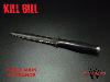 KILL BILL - COUTEAU THE BRIDE (LA MARIEE) REPRODUCTION AUTHENTIQUE FORGE MAIN EN FRANCE (PRACTICAL - ARTISAN FORGERON - NO LIMITS)