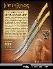 LOTR (LE SEIGNEUR DES ANNEAUX) - LEGOLAS DAGUES DE COMBAT OFFICIELLES (UNITED CUTLERY)