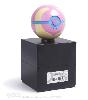 POKEMON - SOIN BALL (HEAL BALL) TOUT METAL OFFICIEL AVEC PRESENTOIR ET FONCTION ELETRONIQUE (DIE CAST - THE WAND COMPAGNY LTD.)