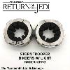  STAR WARS - STORMTROOPER MENOTTES OFFICIELLES AVEC ECLAIRAGE LEDS (LICENCE LUCASFILM™ LTD. & DISNEY - STORMTROOPER BINDERS W/ LIGHT HANDCUFFS)