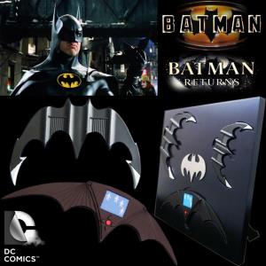 BATMAN & BATMAN RETURN - SET 3 BATARANG OFFICIEL PROP REPLICA LIMITED EDITION ECHELLE 1:1 (HOLLYWOOD COLLECTIBLES GROUP)