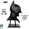BATMAN : THE DARK KNIGHT TRILOGY - MASQUE OFFICIEL ECHELLE 1/1 54 CM DC DIRECT (MASK COWL - DC COMICS - McFARLANE)