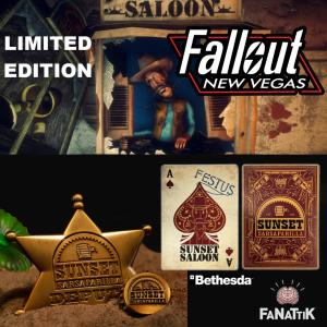 FALLOUT - REPLIQUES SUNSET SARSAPARILLA SET TOUT METAL OFFICIELLES LIMITED EDITION (FANATTIK - FALLOUT™)