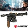 STAR WARS : A SOLO STORY - HAN SOLO BLASTER TOUT METAL LIMITED EDITION (VERSION AIRSOFT