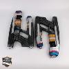 GARDIENS DE LA GALAXIE (LES) - REPLIQUES DES 2 BLASTERS DE STAR LORD (REPRODUCTION ART REPLICAS - LOT DE 2 BLASTERS)