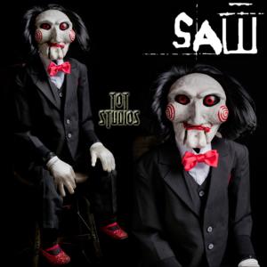 SAW - MARIONNETTE BILLY TAILLE 1/1 (BILLY PUPPET PROP - TOT STUDIOS)