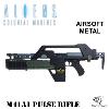 ALIENS: COLONIAL MARINES - HUDSON CUSTOM PULSE RIFLE M41A1 TOUT AUTOMATIQUE AVEC COMPTEUR A LED & MARQUAGES TYPE STICKERS (VERSION SNOW WOLF)