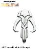  STAR WARS (SERIE) : THE MANDALORIAN - SET REPLIQUES 2 INSIGNES & BANDEAU BO-KATAN OFFICIEL NUMEROTE LIMITED EDITION (LUCASFILM ™ - SALESONE LLC.)