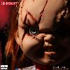 CHUCKY  (BRIDE OF) - AUTHENTIC MOVIE PROP REPLICA TAILLE 1/1 OFFICIELLE (PUPPET - DESIGNER SERIES SCARRED - MEZCO)