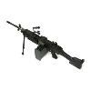 G.I. JOE : RETALIATION - MITRAILLEUSE M249 MKII HAUT DE GAMME EN METAL TOUT AUTOMATIQUE (A&K AIRSOFT - VERSION MODIFIEE 1,5 JOULES)