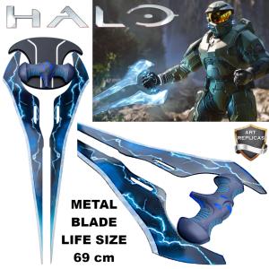 HALO - REPLIQUE LAME D’ ENERGIE SANGHEILI TYPE 1 STORM TOUT METAL (REPRODUCTION ART REPLICAS)